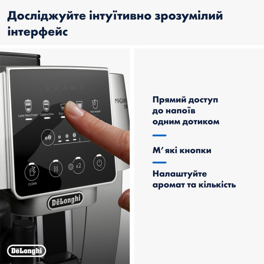 Кавомашина DeLonghi ECAM 220.80 SB Magnifica Start