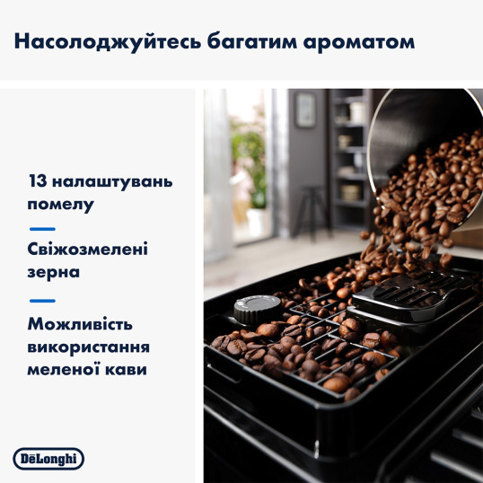 Кавомашина DeLonghi ECAM 220.80 SB Magnifica Start