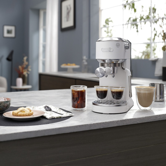 Ріжкова кавоварка DeLonghi EC 890 WI Dedica Duo