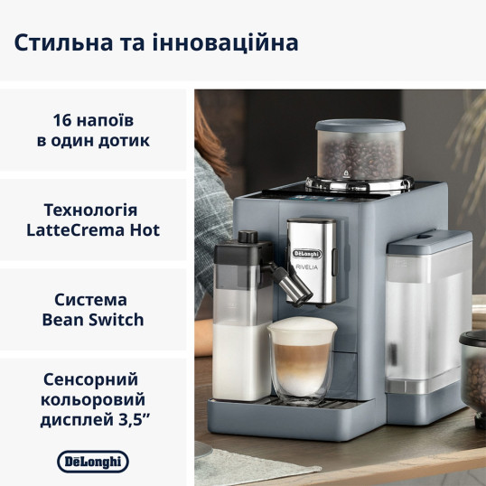 Кофемашина DeLonghi EXAM 440.55 G Rivelia