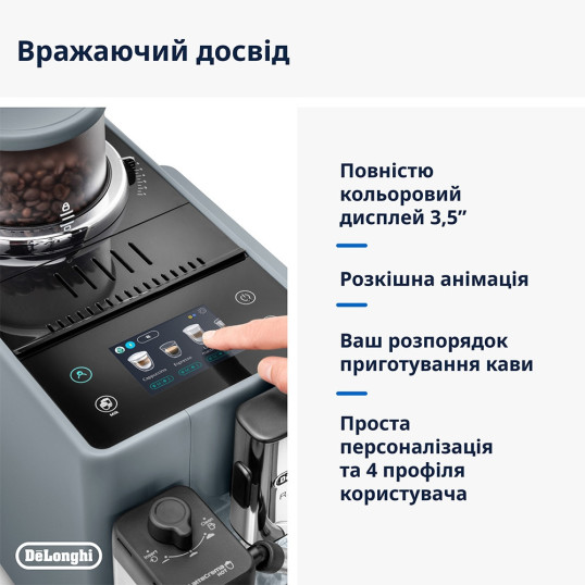 Кофемашина DeLonghi EXAM 440.55 G Rivelia
