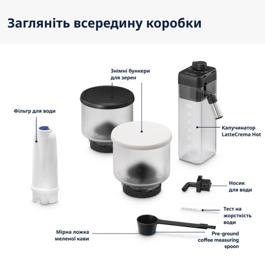 Кавомашина DeLonghi EXAM 440.55 W Rivelia
