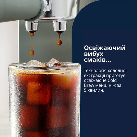 Ріжкова кавоварка DeLonghi EC 890 GR Dedica Duo