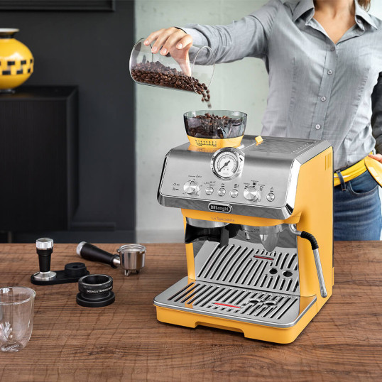 Ріжкова кавоварка DeLonghi EC 9155 YE La Specialista Arte