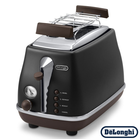 Тостер DeLonghi CTOV 2103 BK Icona Vintage