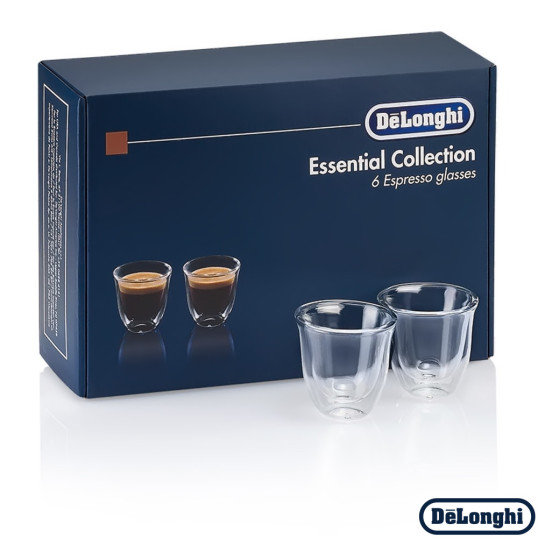 Набір склянок DeLonghi Espresso 60 мл (6 шт.)