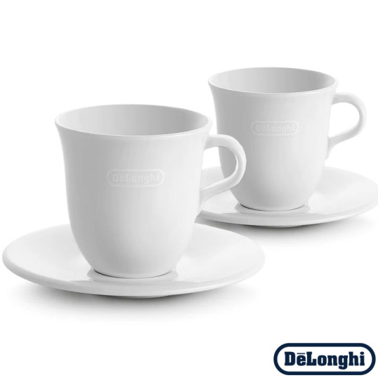 Набор чашек с блюдцем DeLonghi DLSC 309 Cappuccino (2 шт.)