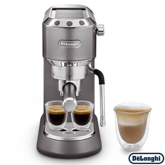 Ріжкова кавоварка DeLonghi EC 885 GY Dedica Arte