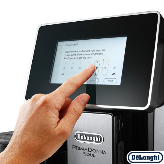 Кавомашина DeLonghi ECAM 610.75 MB PrimaDonna Soul