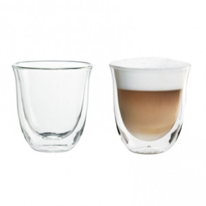 Набір склянок DeLonghi Cappuccino 190 мл (2 шт.)