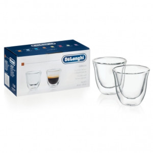 Набір склянок DeLonghi Espresso 60 мл (2 шт.)