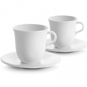 Набір чашок з блюдцем DeLonghi DLSC 309 Cappuccino (2 шт.)
