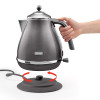 Електрочайник DeLonghi KBOT 2001 GY Icona Metallics