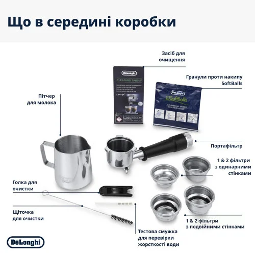 Рожковая кофеварка DeLonghi EC 9555 BK La Specialista Opera