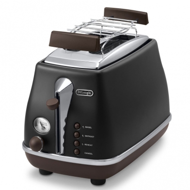 Тостер DeLonghi CTOV 2103 BK Icona Vintage, купити в Україні, найкраща ціна – DeLonghi - Фото 30