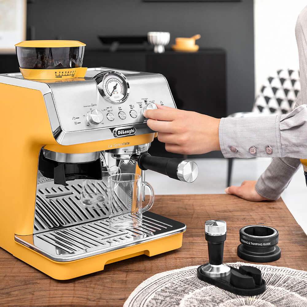 Ріжкова кавоварка DeLonghi EC 9155 YE La Specialista Arte ➤ купити на офіційному сайті DeLonghi - ціна, фото, відгуки - Фото 49