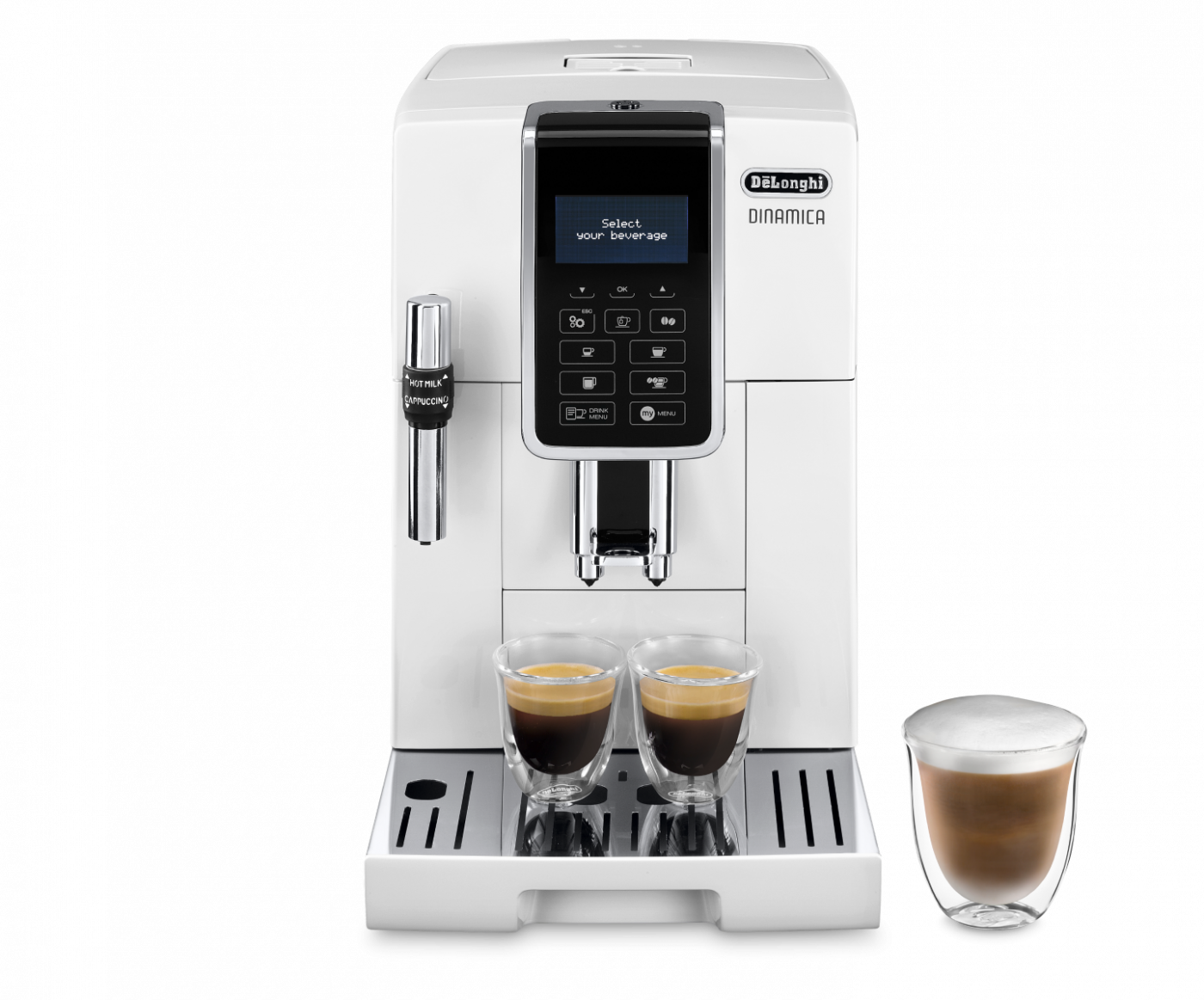 Кофемашина DeLonghi ECAM 350.35 W Dinamica, купить в Украине, лучшая цена – DeLonghi - Фото 38