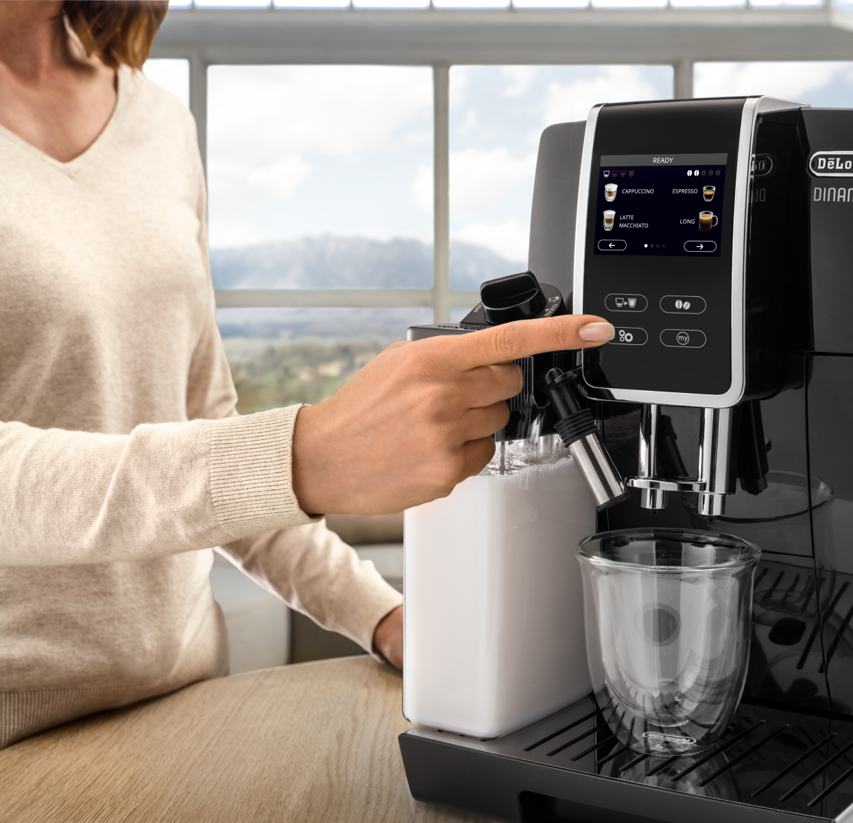 Кофемашина DeLonghi ECAM 370.70 B Dinamica Plus, купить в Украине, лучшая цена – DeLonghi - Фото 44