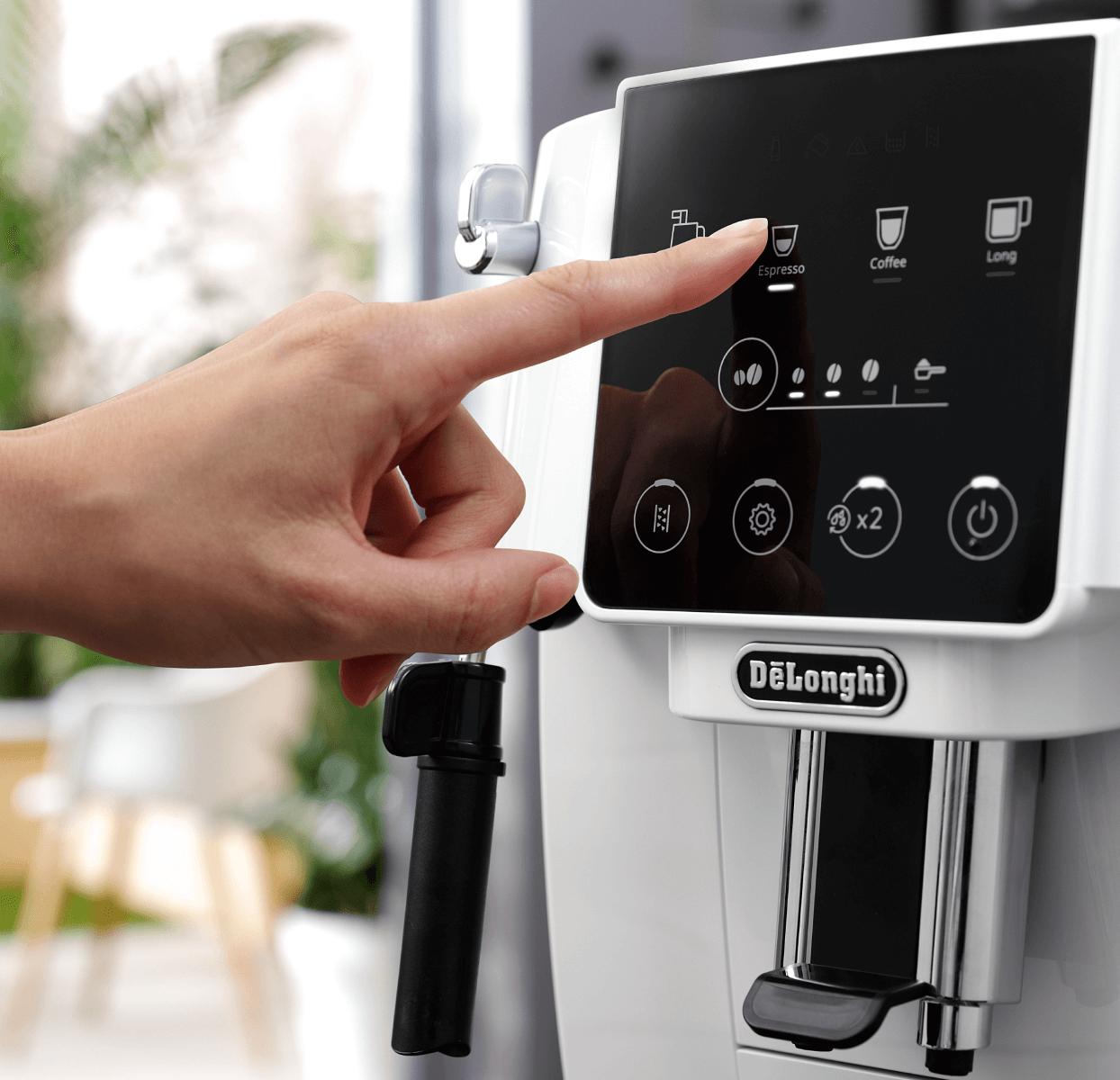Кофемашина DeLonghi ECAM 220.20 W Magnifica Start, купить в Украине, лучшая цена – DeLonghi - Фото 45